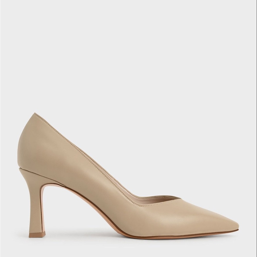 Charles and Keith Sweetheart-cut pumps
